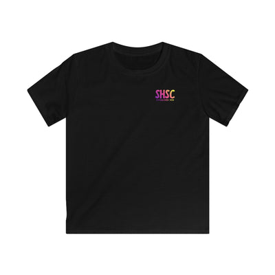 Youth South Hills Swim Club SHSC Ombre Graphic Short Sleeve Gildan Softstyle Tee