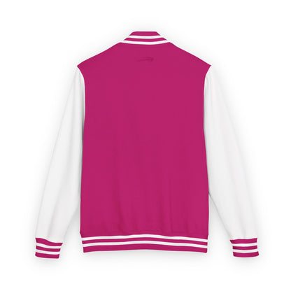 Adult Unisex Heavyweight Varsity Jacket - PINK OCTOBER