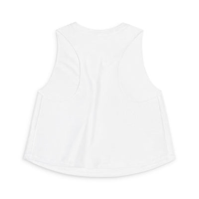 Women's New Albany Youth Soccer League Game Day Graphic Crop Tank