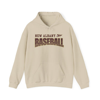 Adult Unisex Eagles Line Drive Baseball Graphic Hoodie