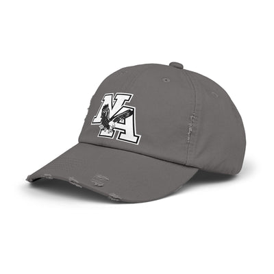 Adult Unisex Classic Logo Distressed Cap - New Albany Eagles