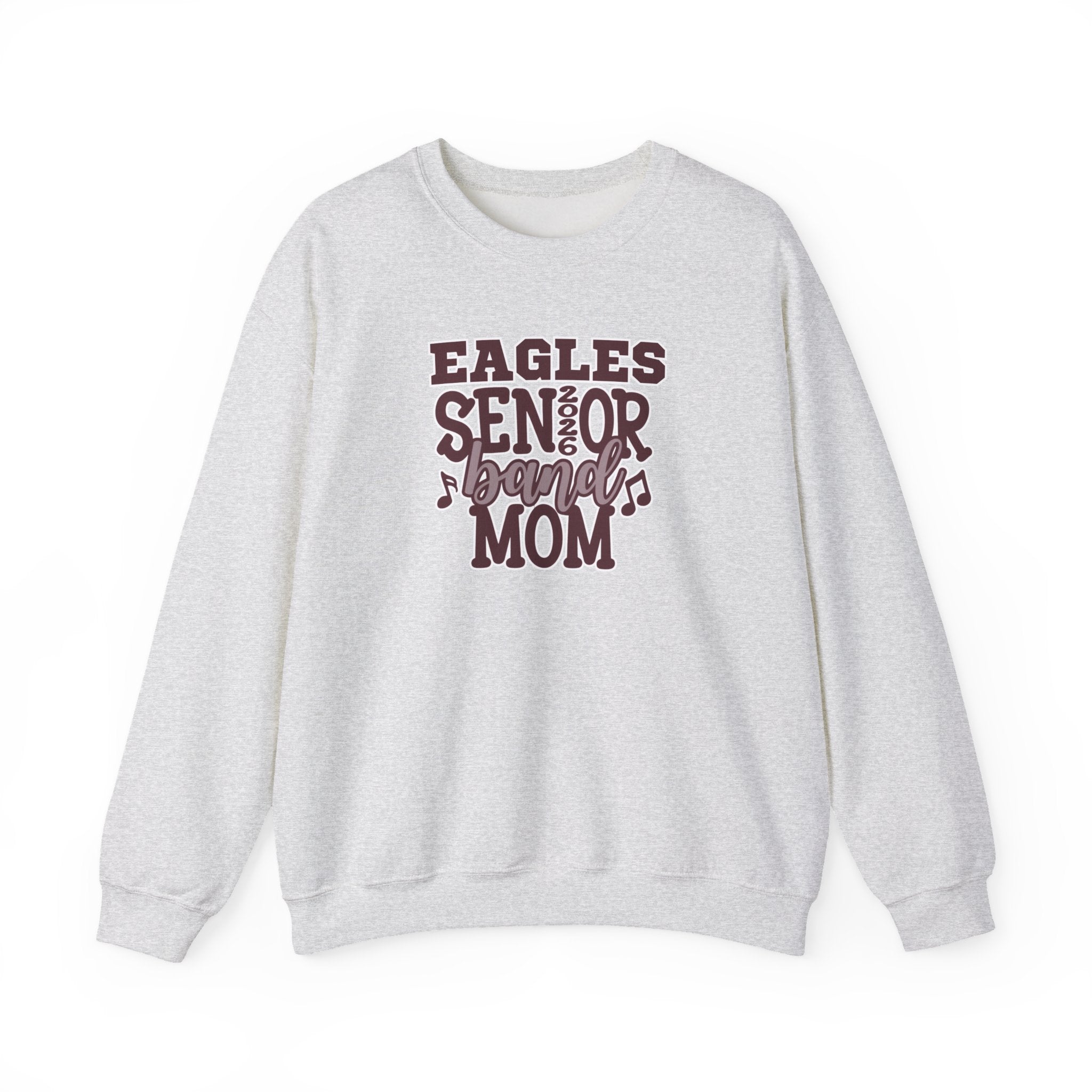 Adult Unisex Eagles Senior Band Mom Graphic Sweatshirt