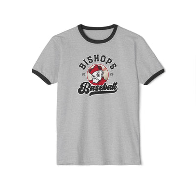 Adult Unisex Battling Bishops 2026 Script Baseball Graphic Short Sleeve Ringer Tee