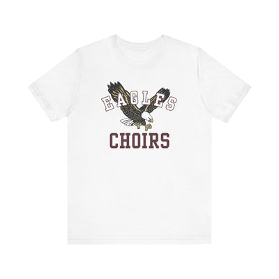 Adult Unisex Flying Choirs Eagle Graphic Short Sleeve Soft Tee
