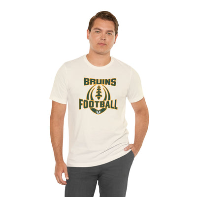 Adult Unisex Bruin Ultimate Football Graphic Short Sleeve Soft Tee