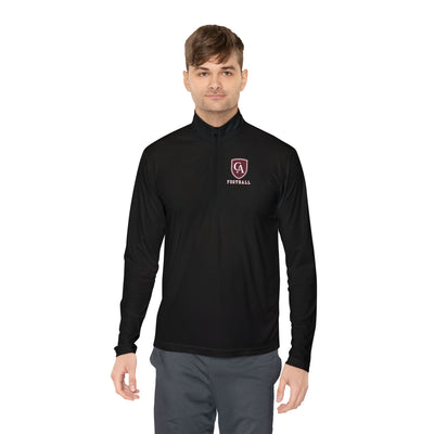 Adult Unisex Columbus Academy Football Logo Sport-Tek Quarter Zip Pullover