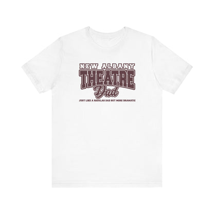 Adult Unisex New Albany Theatre Dramatic Dad Short Sleeve Soft Tee