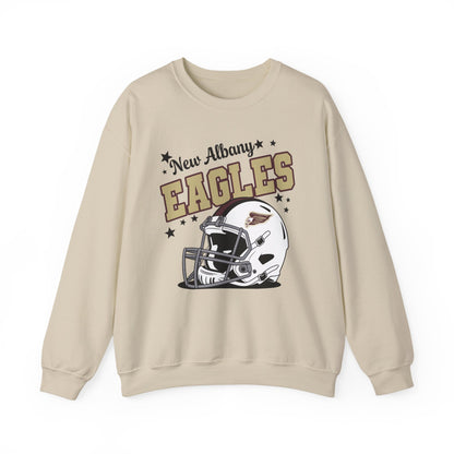 Adult Unisex New Albany Eagles Football Pride Graphic Sweatshirt