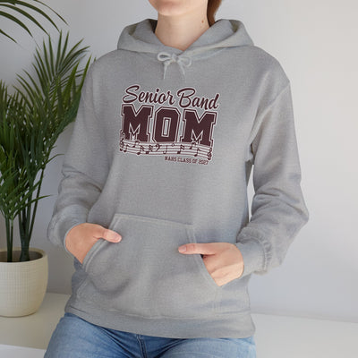 Adult Unisex New Albany 2027 Senior Band Mom Graphic Hoodie