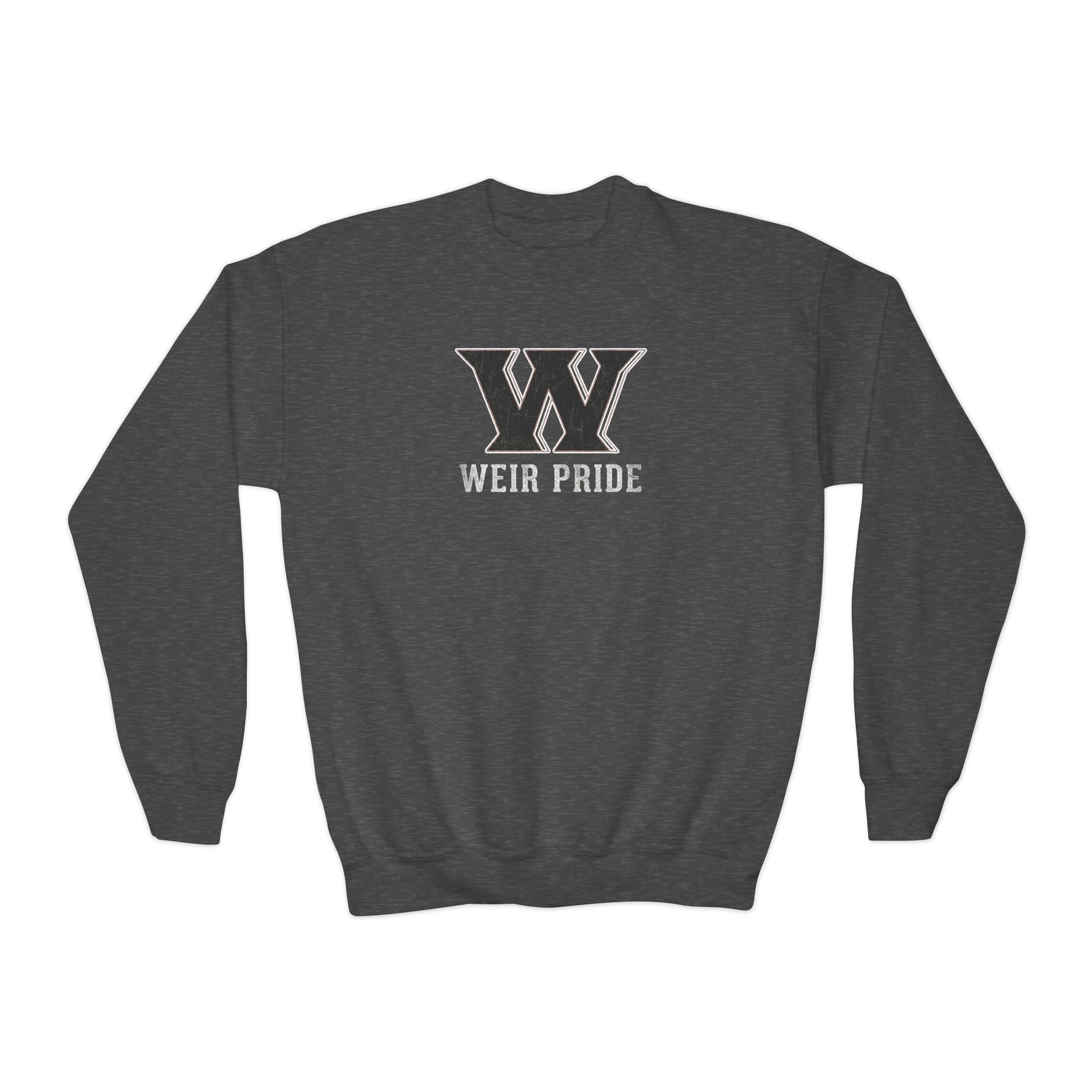 Youth Weir Pride Vintage Distressed Graphic Gildan Heavy Blend Sweatshirt