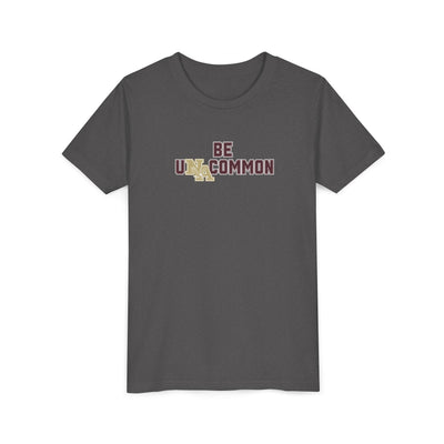 Youth Be Uncommon Basketball Graphic Short Sleeve Soft Tee
