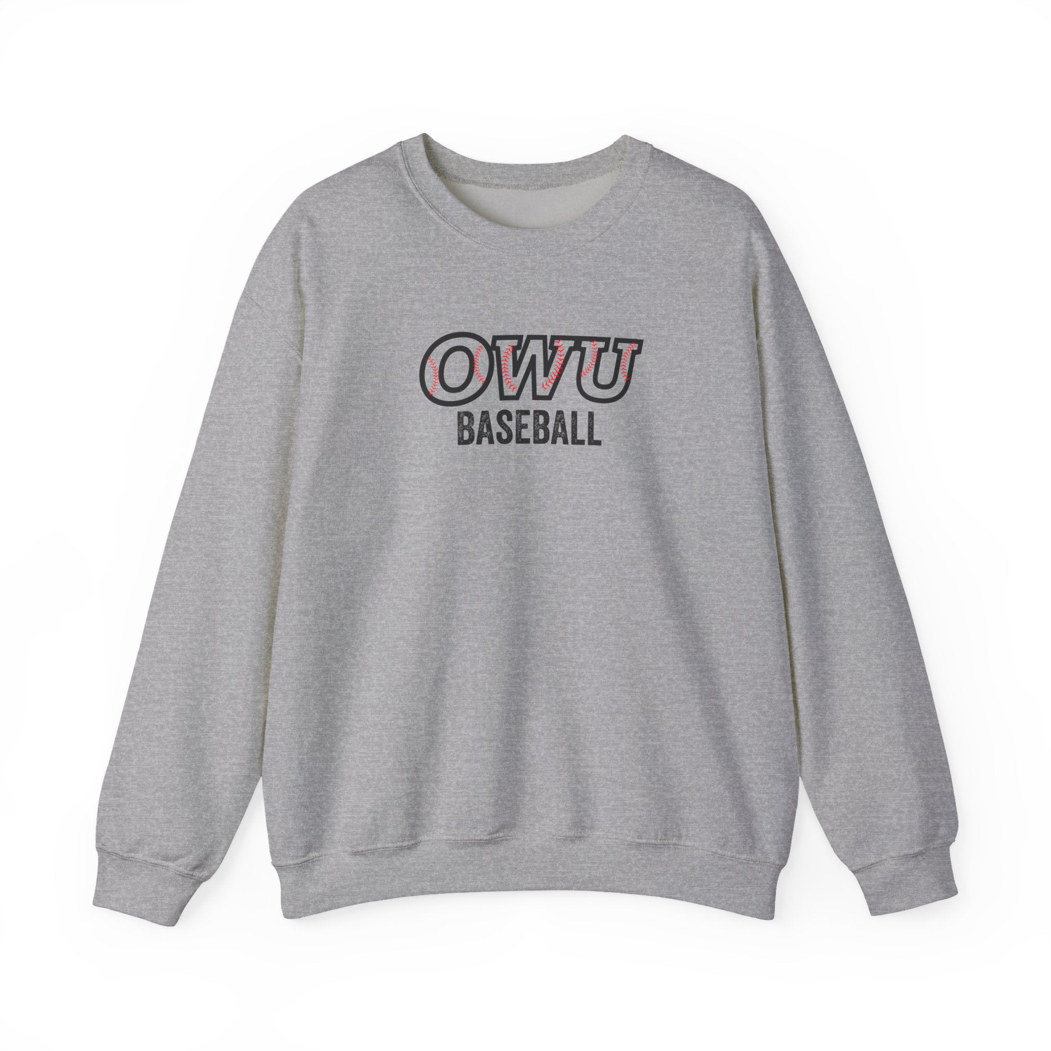 Adult Unisex OWU Baseball Stitches Graphic Sweatshirt