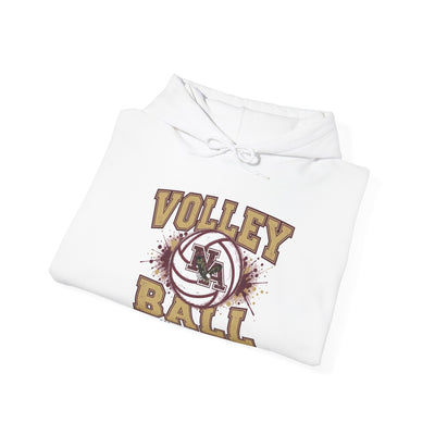 Adult Unisex New Albany Eagles Power Volleyball Graphic Hoodie