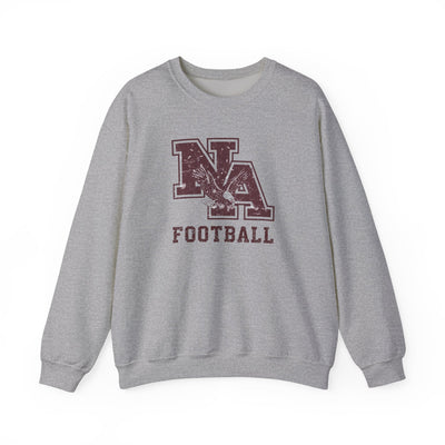 Adult Unisex New Albany Football Distressed Vintage Logo Graphic Sweatshirt