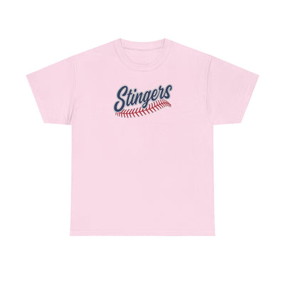Adult Unisex Stingers Softball Stitches Graphic Short Sleeve Gildan Heavy Tee
