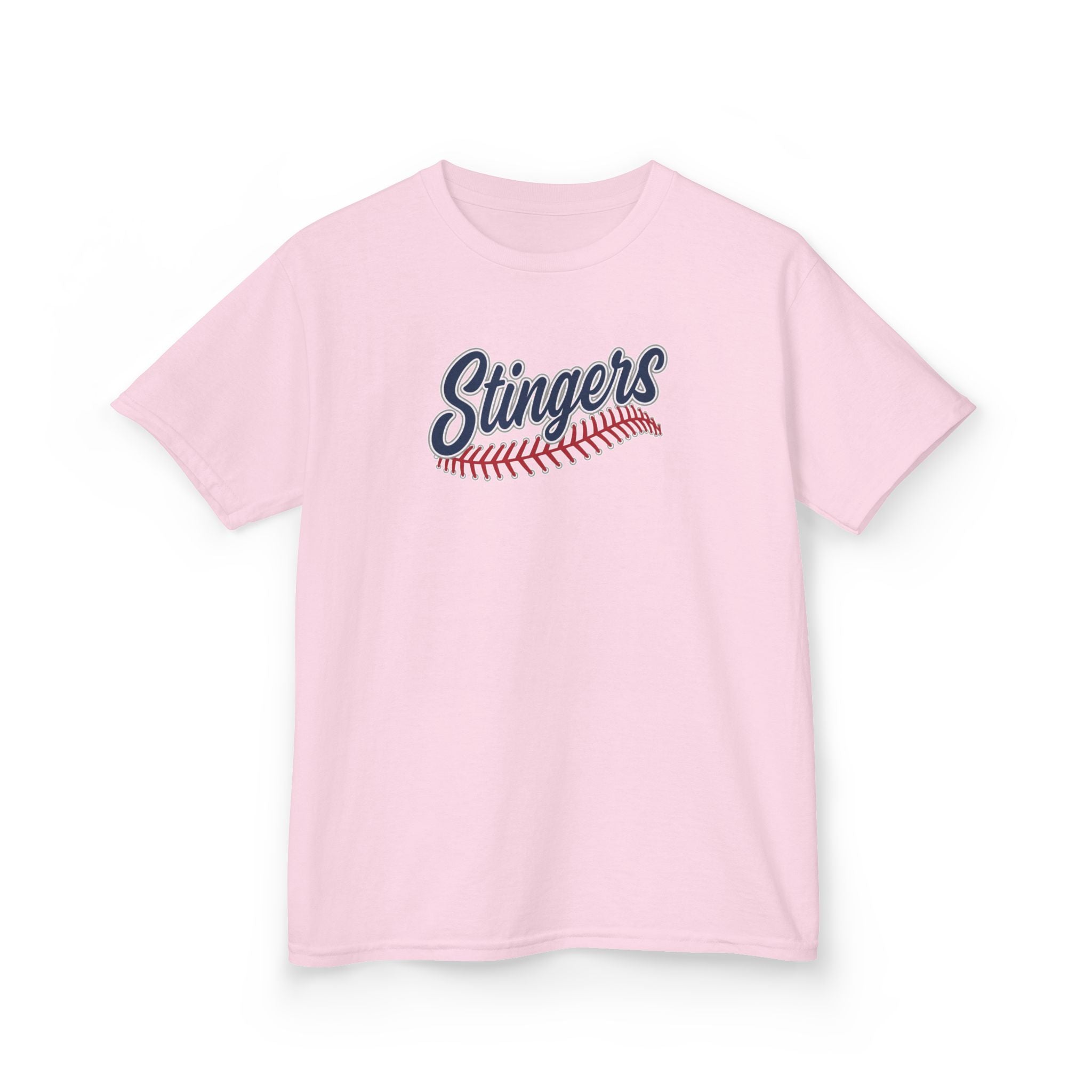 Youth Stingers Softball Stitches Graphic Short Sleeve Gildan Heavy Tee