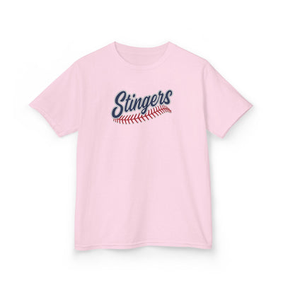 Youth Stingers Softball Stitches Graphic Short Sleeve Gildan Heavy Tee