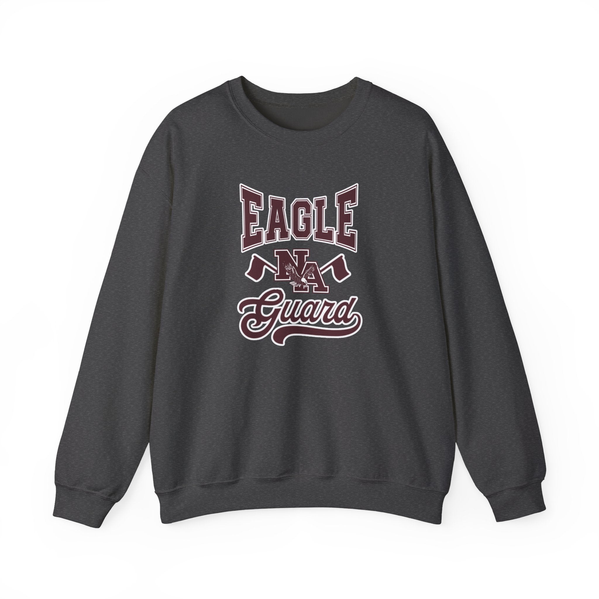 Adult Unisex Classic Varsity Eagle Guard Graphic Sweatshirt