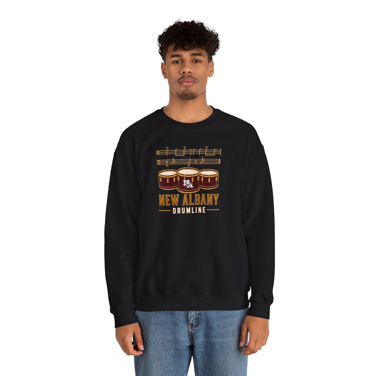 Adult Unisex New Albany Band Drumline Graphic Sweatshirt