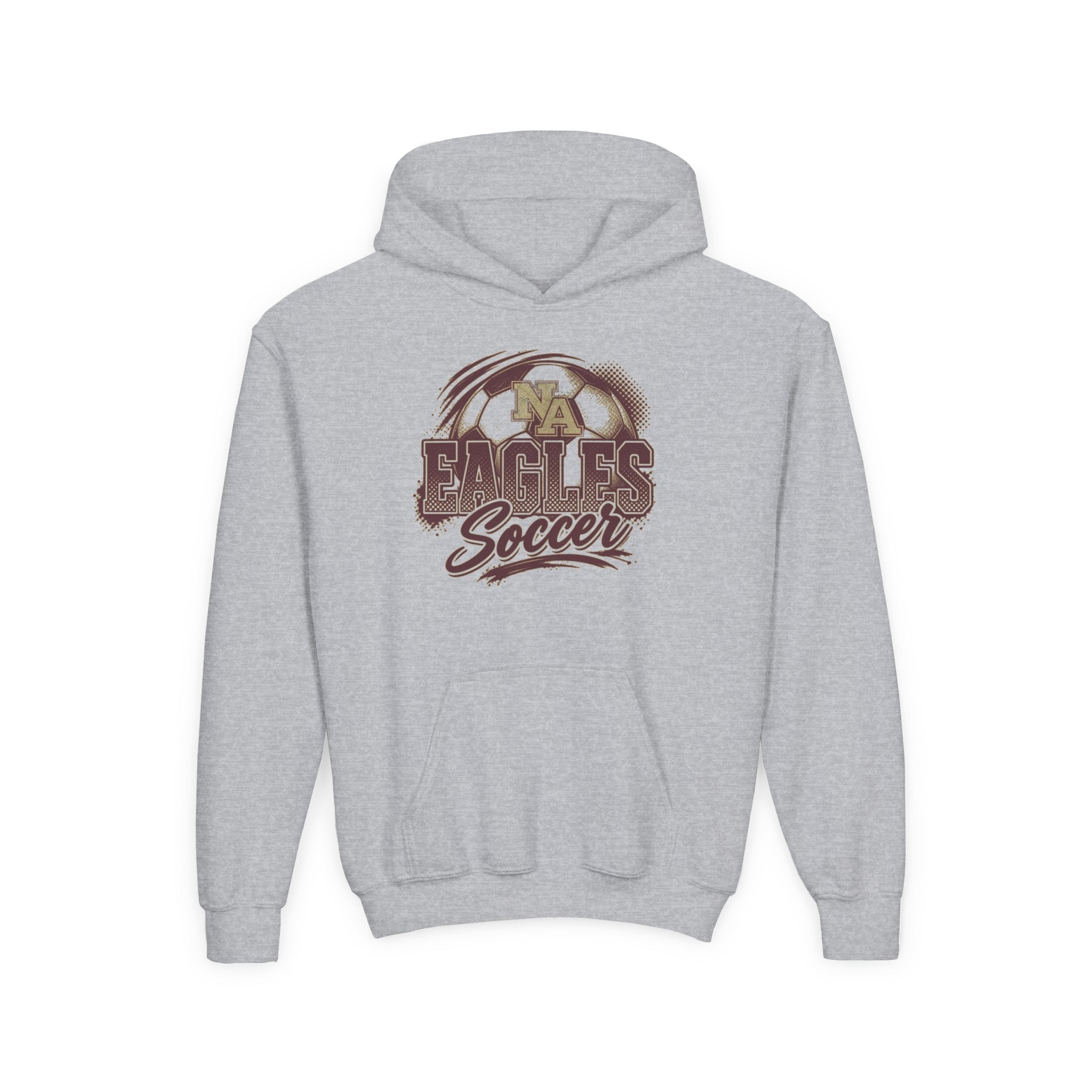 Youth New Albany Eagles Ombre Soccer Graphic Hoodie