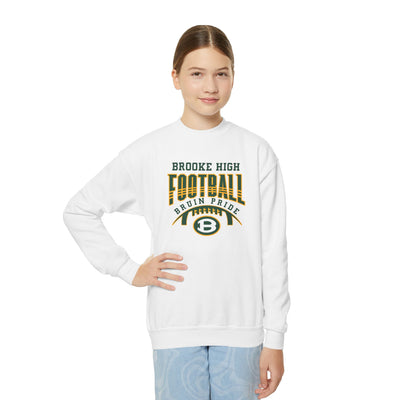 Youth Bruin Pride Football Graphic Sweatshirt