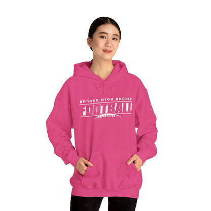 Adult Unisex Brooke High Bruins Goal Line Graphic Hoodie