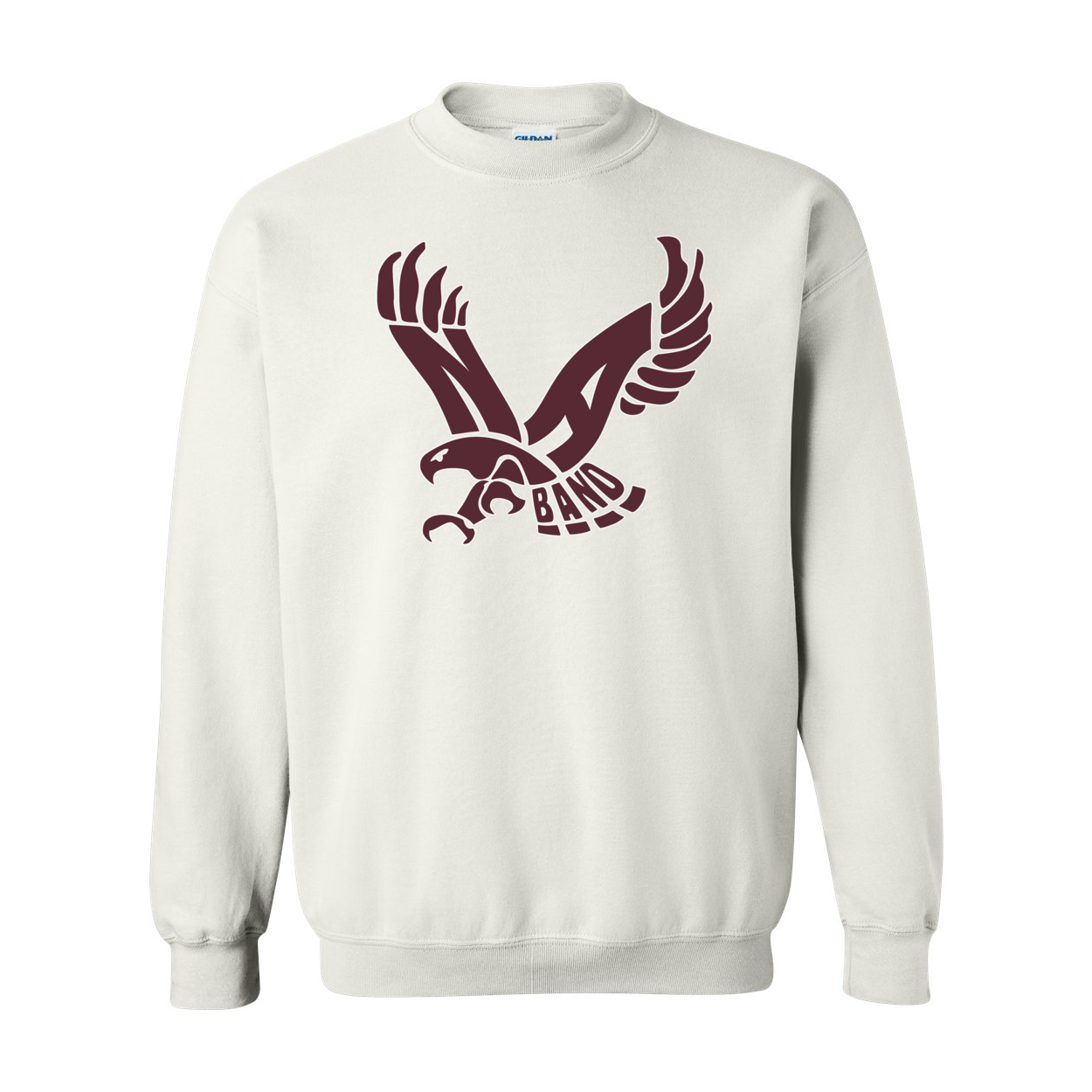 Adult Unisex Band Eagle Graphic Sweatshirt