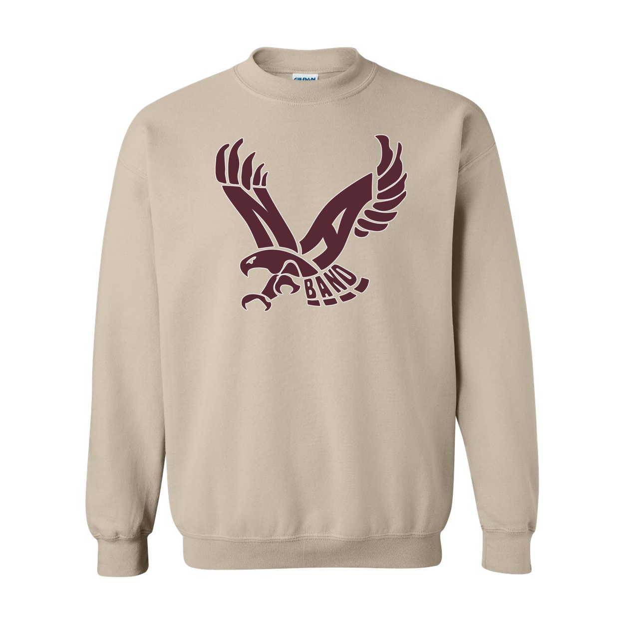 Adult Unisex Band Eagle Graphic Sweatshirt