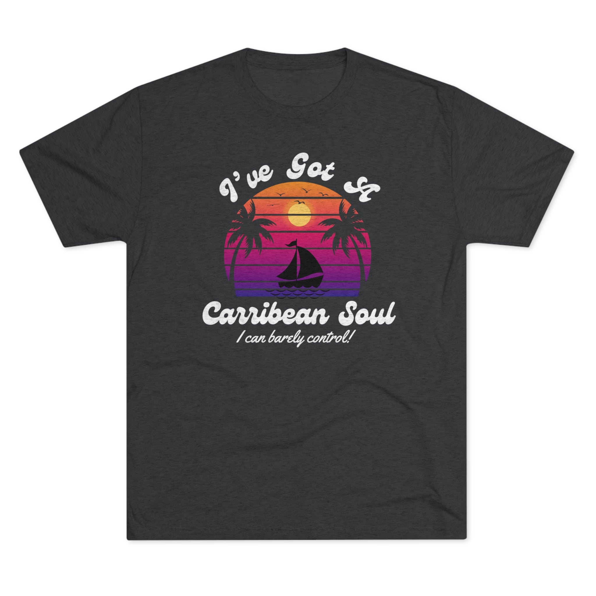 Adult Unisex Carribean Soul Super Soft Short Sleeve Tee