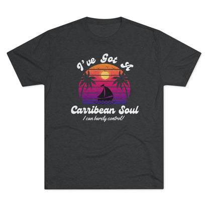 Adult Unisex Carribean Soul Super Soft Short Sleeve Tee