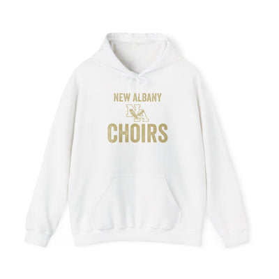Adult Unisex Vintage Distressed New Albany Choirs Graphic Hoodie