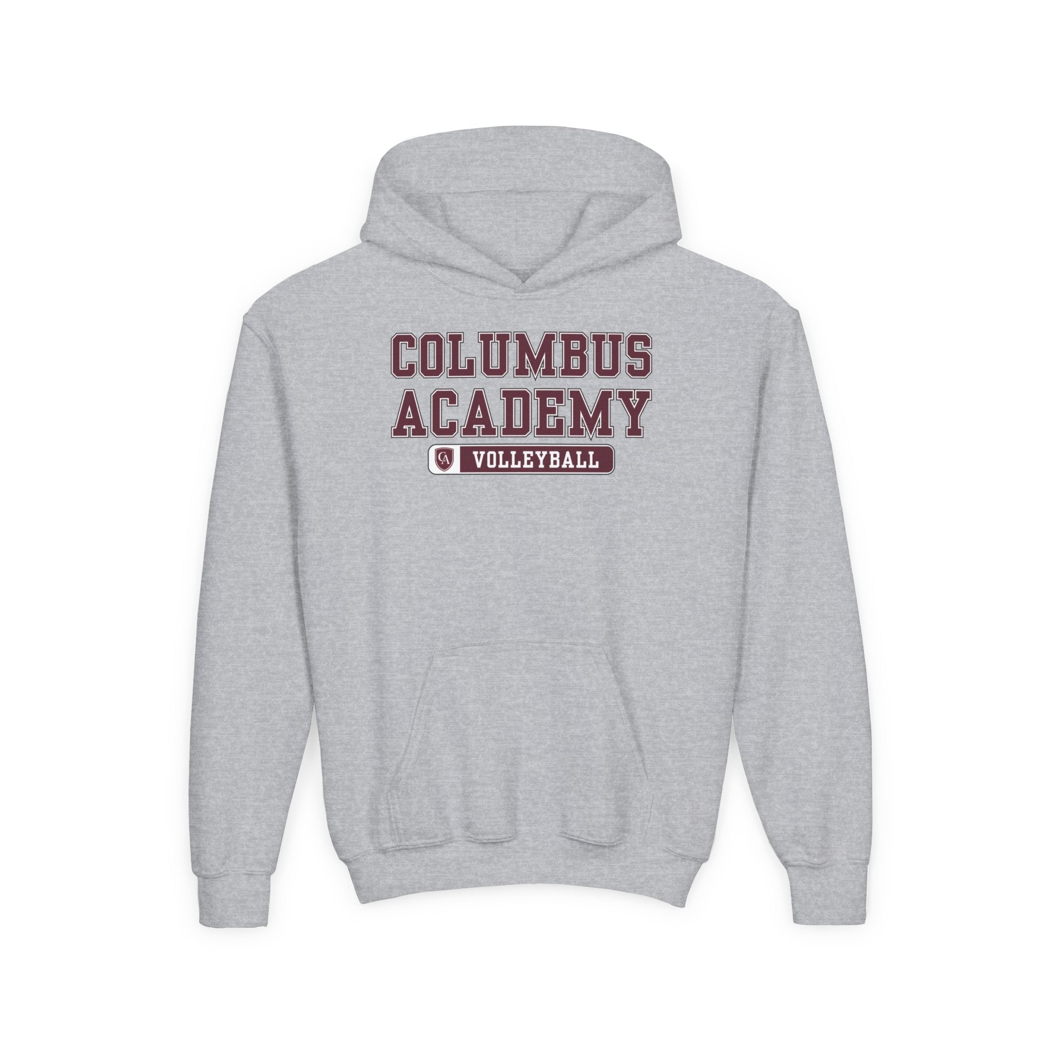 Youth Columbus Academy Volleyball Graphic Hoodie