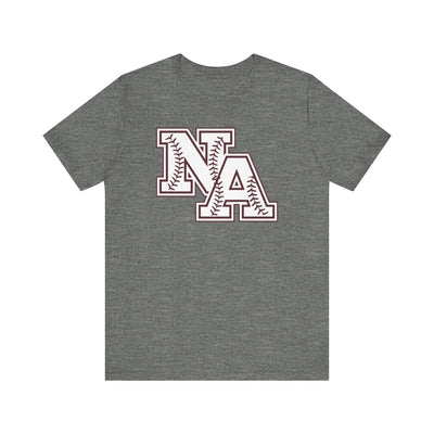 Adult Unisex Baseball Stitches Classic Logo Graphic Short Sleeve Soft Tee