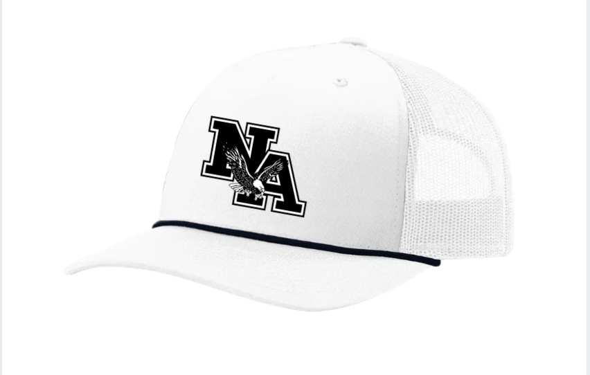 New Albany Logo Richardson Brand Five-Panel Trucker Rope Cap