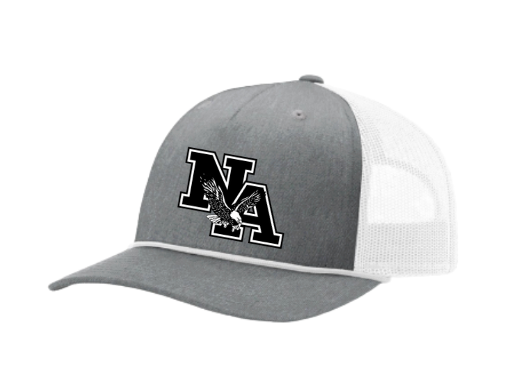 New Albany Logo Richardson Brand Five-Panel Trucker Rope Cap