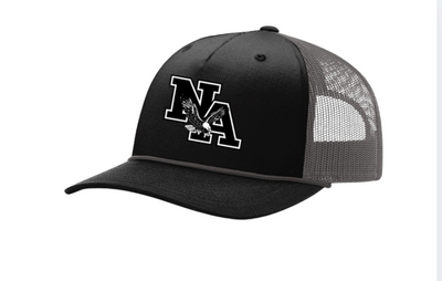 New Albany Logo Richardson Brand Five-Panel Trucker Rope Cap