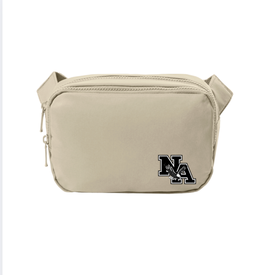 New Albany Logo Dual-Compartment Crossbody Bag