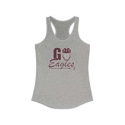 Women's Go Eagles Lacrosse Racerback Tank