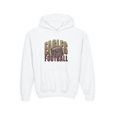 Youth New Albany First-Down Distressed Football Graphic Hoodie