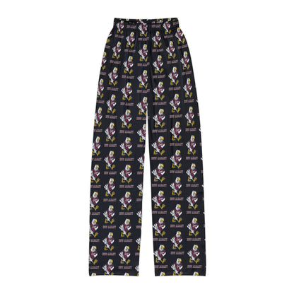 Youth Pajama Pant with Allover Vintage Fighting Eagle Print