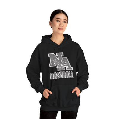 Adult Unisex Vintage Faded Logo Baseball Graphic Hoodie