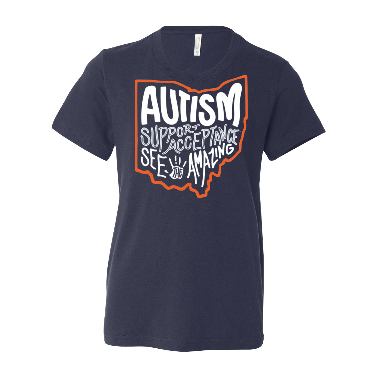 Youth "Autism See The Amazing" Bridgeway Graphic Short Sleeve Tee