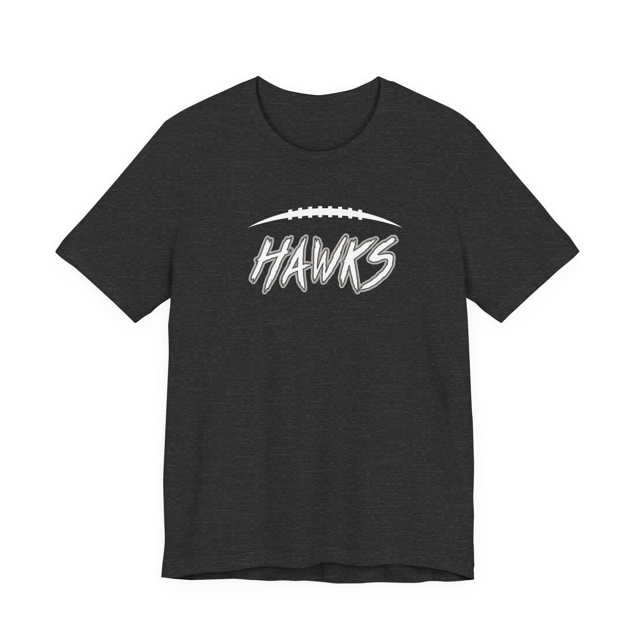 Adult Unisex Westerville Central Fighting Football Hawks Graphic Short Sleeve Soft Tee
