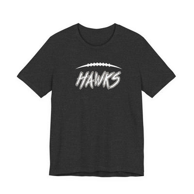 Adult Unisex Westerville Central Fighting Football Hawks Graphic Short Sleeve Soft Tee