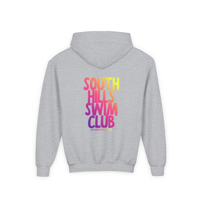 Youth South Hills Swim Club SHSC Ombre Graphic Hoodie