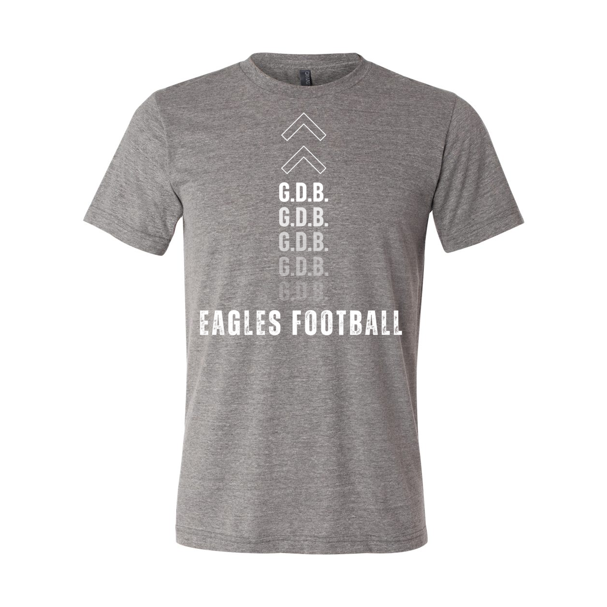 Adult Unisex Super Soft GDB Eagles Football Short Sleeve Graphic Tee