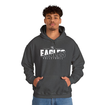 Adult Unisex New Albany Volleyball Power Spike Graphic Hoodie