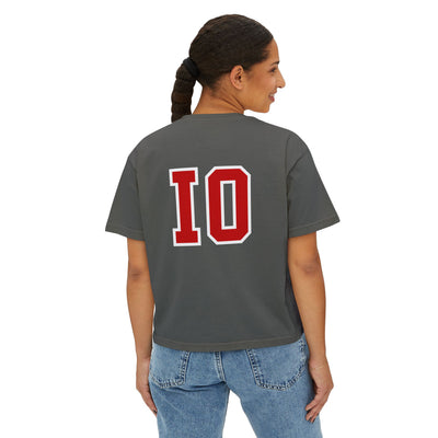 Women's OH-IO Graphic Short Sleeve Boxy Tee