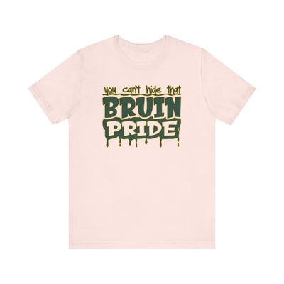 Adult Unisex Bruin Pride Drip Graphic Short Sleeve Soft Tee
