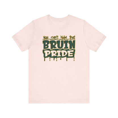 Adult Unisex Bruin Pride Drip Graphic Short Sleeve Soft Tee